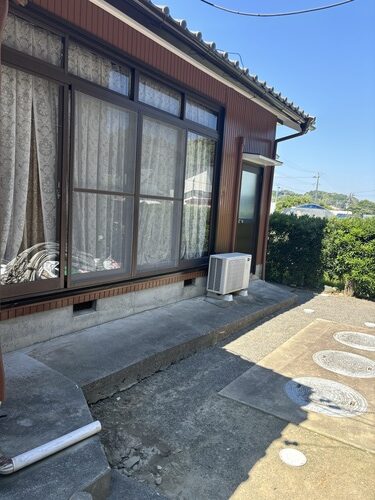 掛川市F様邸の羽目トタン外壁塗装完成後の正面