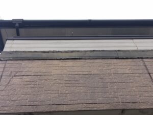 掛川市T様邸 幕板(帯板)の劣化と汚れ